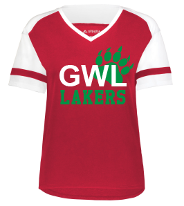 Greenwood Lake "GWL Lakers" - Ladies Triblend V-Neck Shirt