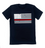 Distressed Flag with Optional Red/Blue Line -  Unisex Tri-Blend Shirt