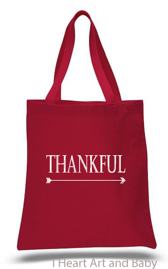 Red Thankful Bag