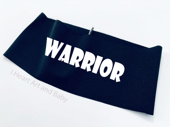 Warrior Headband Black