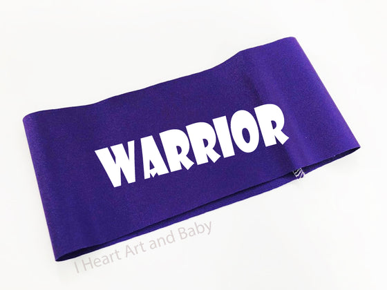 Warrior Headband Purple