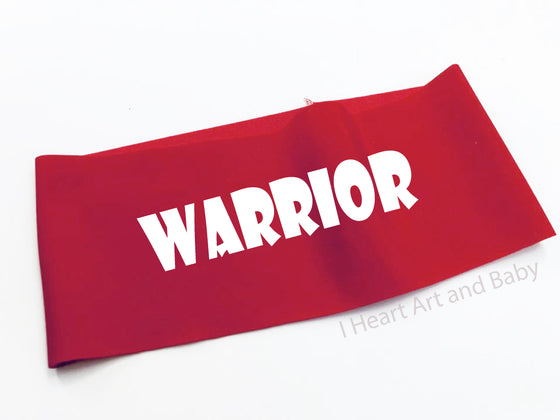 Warrior Headband Red