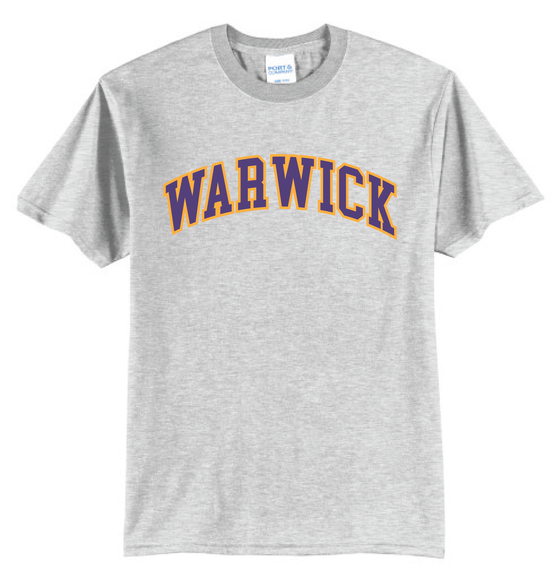 WVMS - Standard Tee - Warwick Arched Logo
