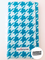 Turquoise herringbone- boy burp cloth